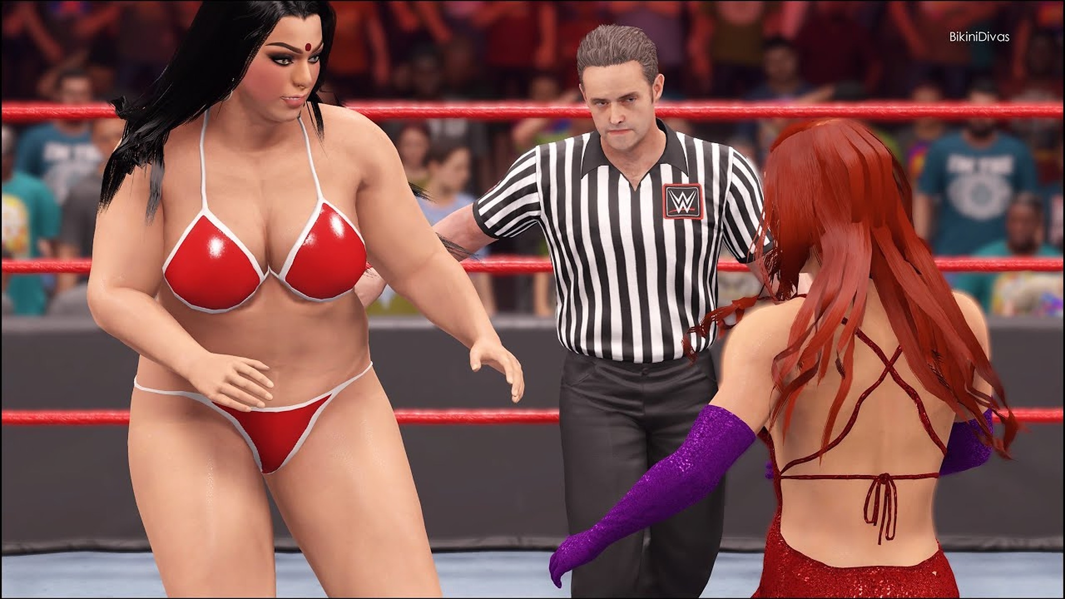 Photos - Lakshmi Shahaji Vs. Jessica Robbins Wwe 2K22 Full Match ❤