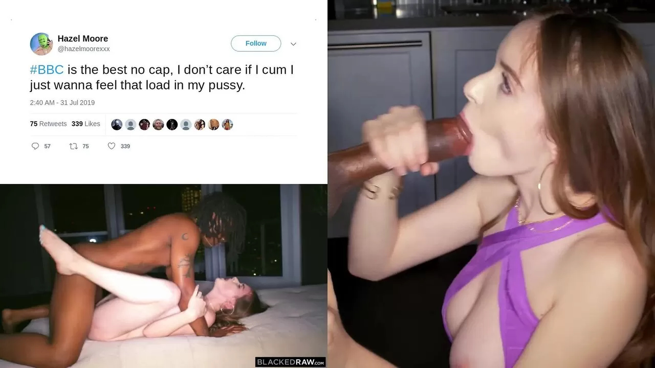 Hazel Moore Gangbang - Hazel Moore Victim Of Bbc Harassment (1)