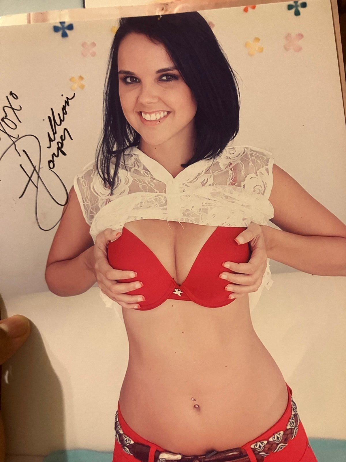 Dillion Harper Lingerie - Dillion Harper Autographed Photo