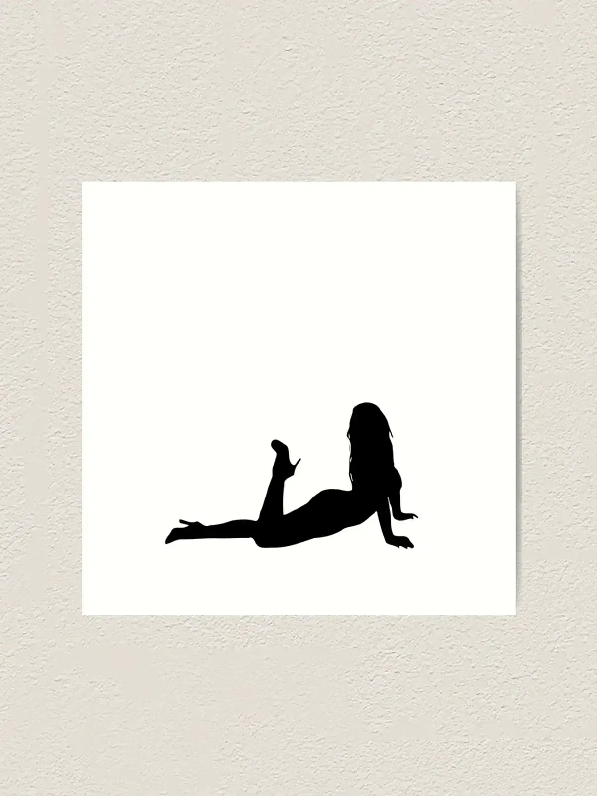 Ext Png Sexy Woman Silhouette In Bikini - Sexy Silhouette Art Print By Edleon Redbubble