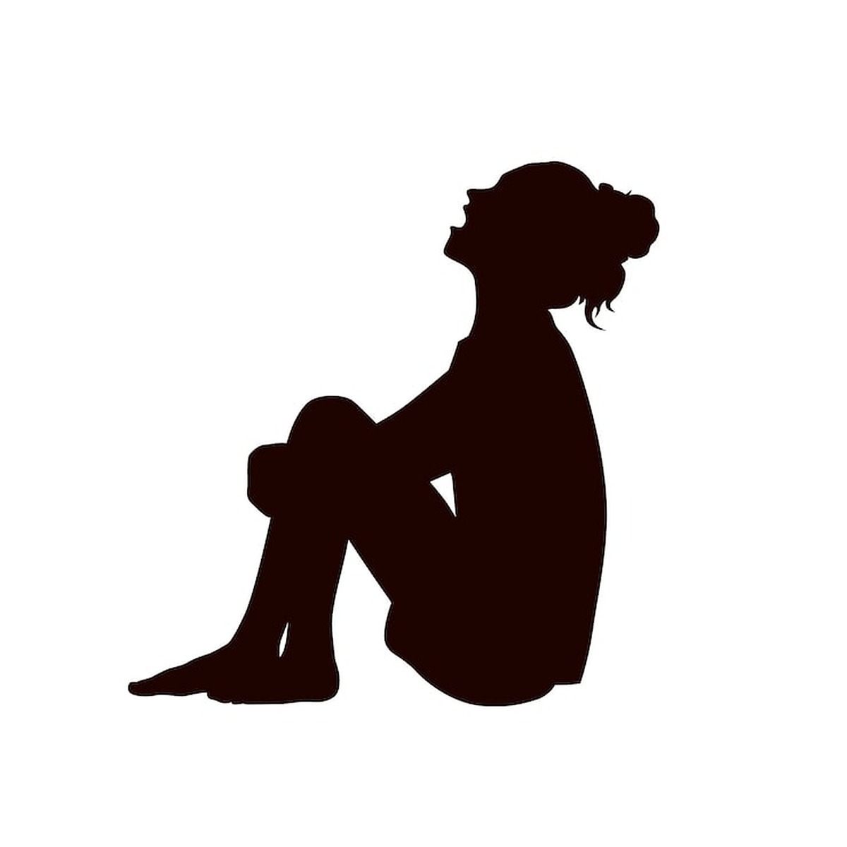 Ext Png Sexy Woman Silhouette In Bikini - Woman Sitting Silhouette Images Free Download On Freepik