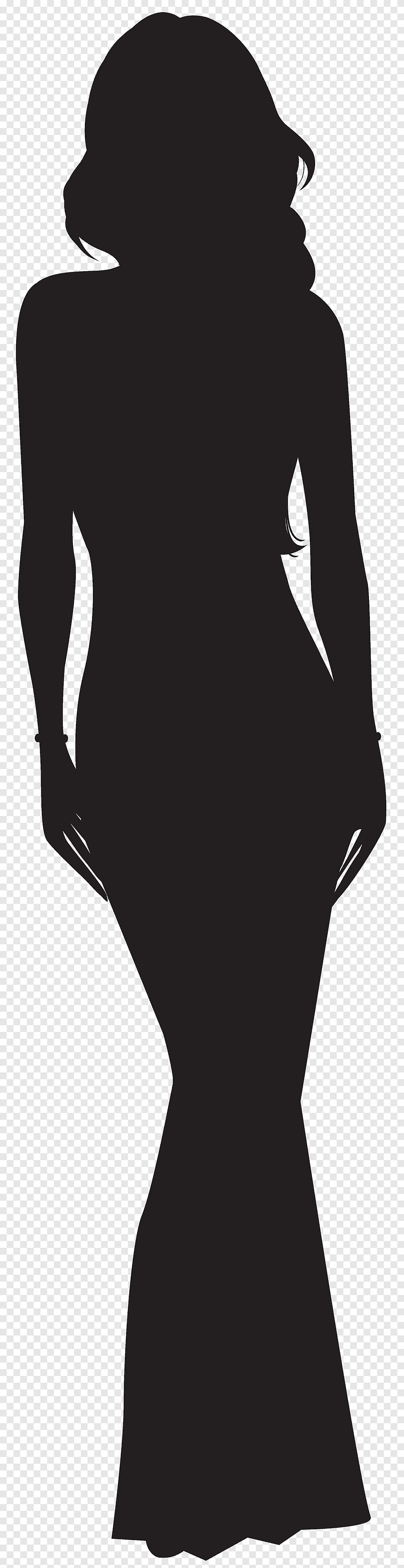 Ext Png Sexy Woman Silhouette In Bikini - Woman Silhouette, Black Woman, People, Monochrome Png Pngegg