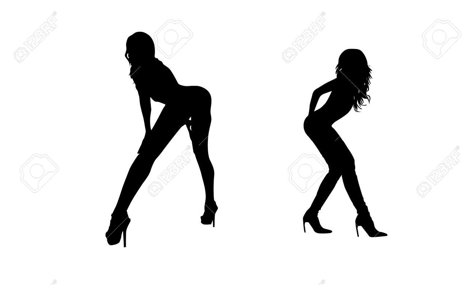 Ext Png Sexy Woman Silhouette In Bikini - Sexy Woman Silhouette Royalty Free Cliparts, Vectors, And Stock Illustration. Image 2983