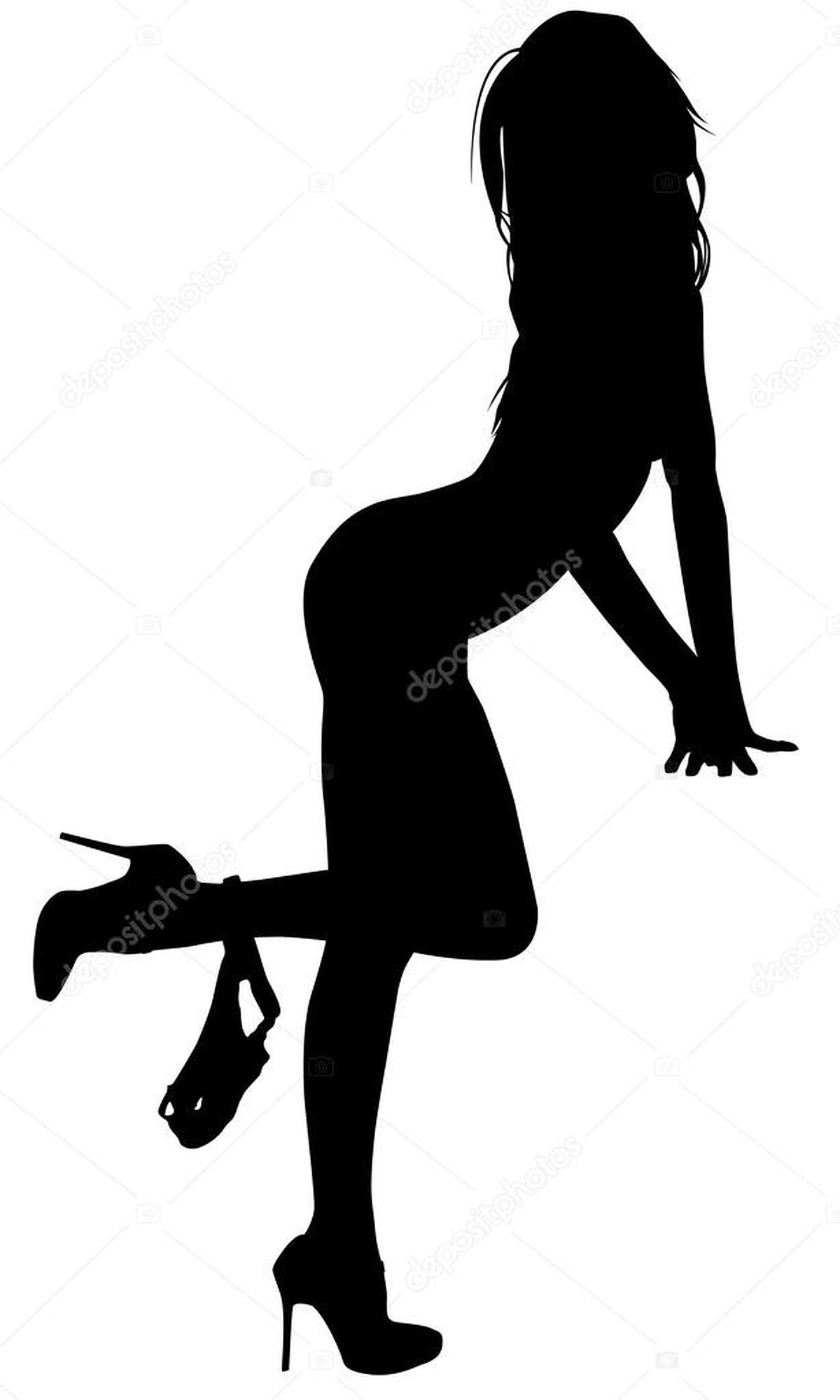 Ext Png Sexy Woman Silhouette In Bikini - Sexy Woman Silhouette Stock Vector By ©Snesivan888 82032572