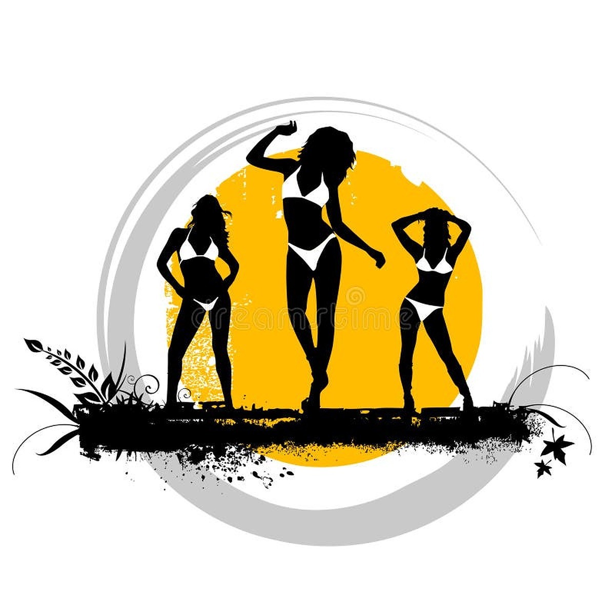 Photos - Bikini Silhouette Stock Illustrations – 8,441 Bikini Silhouette
