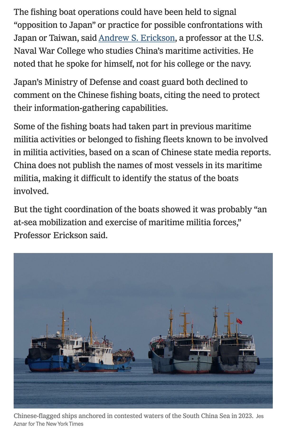 Photos - The China Maritime Militia Bookshelf Latest U.s. Gov't & Other (1)