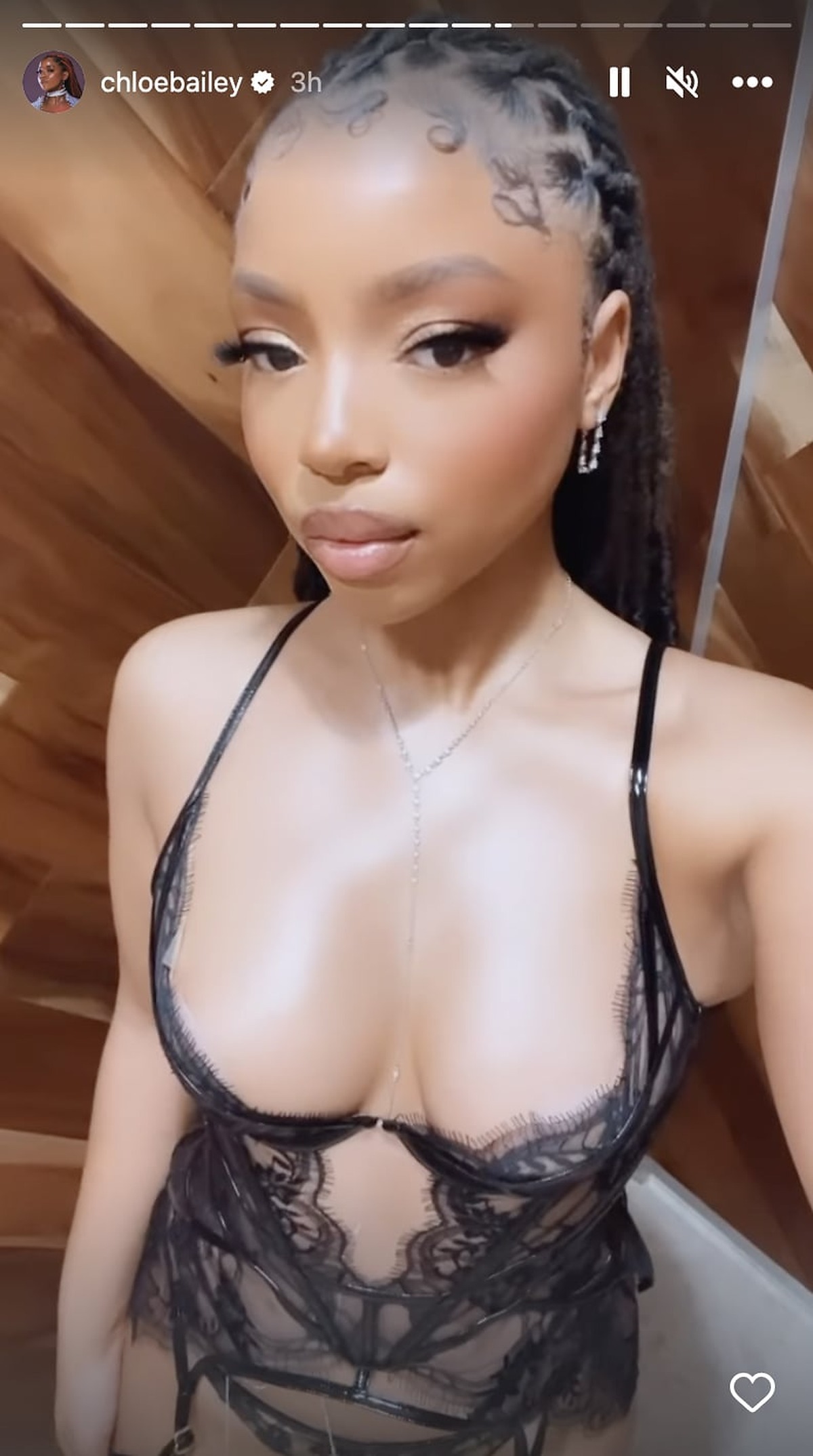 Selfies Lingerie - Chlöe Bailey Shows Off Stretch Marks In Lingerie Set Ps Fitness