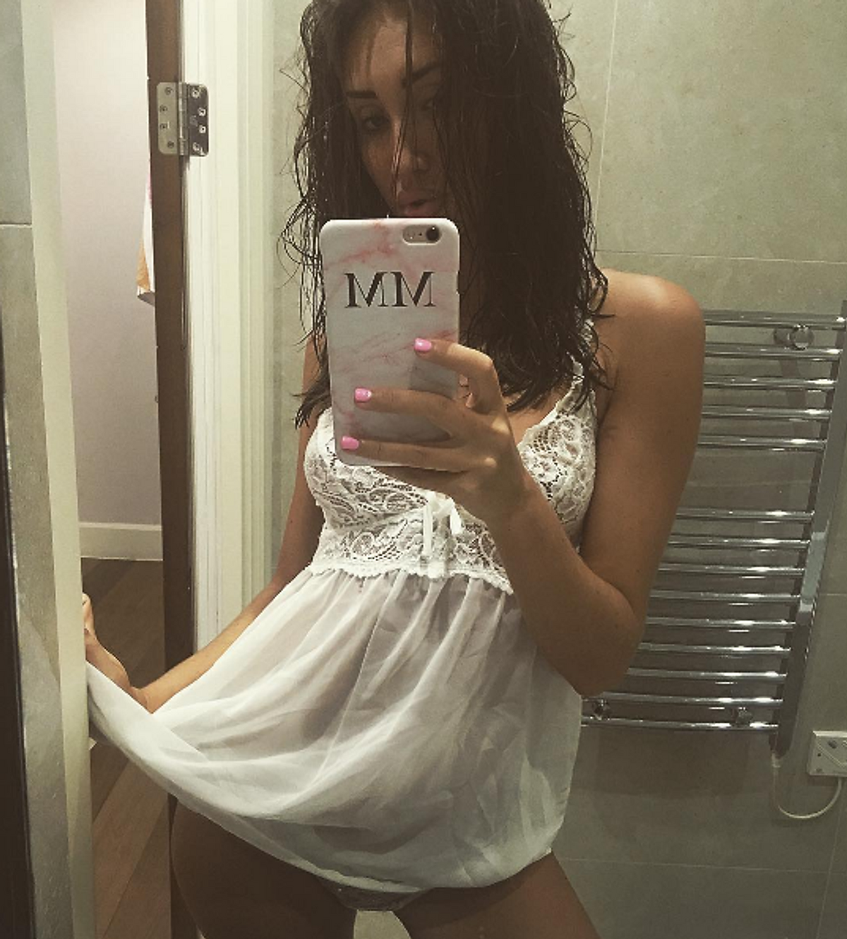 Selfies Lingerie - Megan Mckenna Towie Star's Sexiest Pictures Ok! Magazine (1)