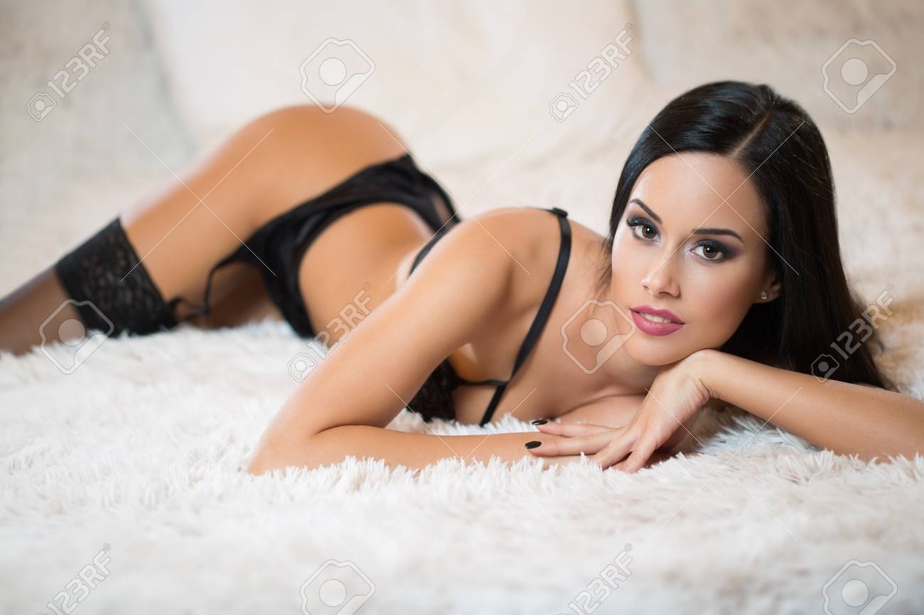 Selfies Lingerie - Sexy Brunette In Lingerie Telegraph