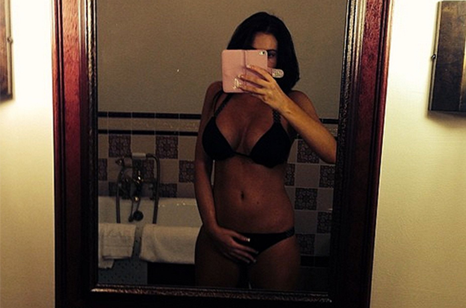 Selfies Lingerie - Most Naked Celebrity Selfies Of 2013 Mirror Online