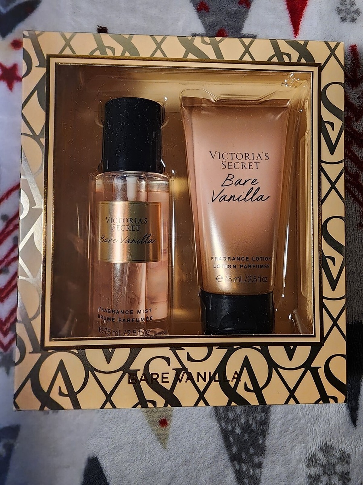 Photos - Victorias Secret Bare Vanilla 2 Piece Gift Set Fragrance Mist An