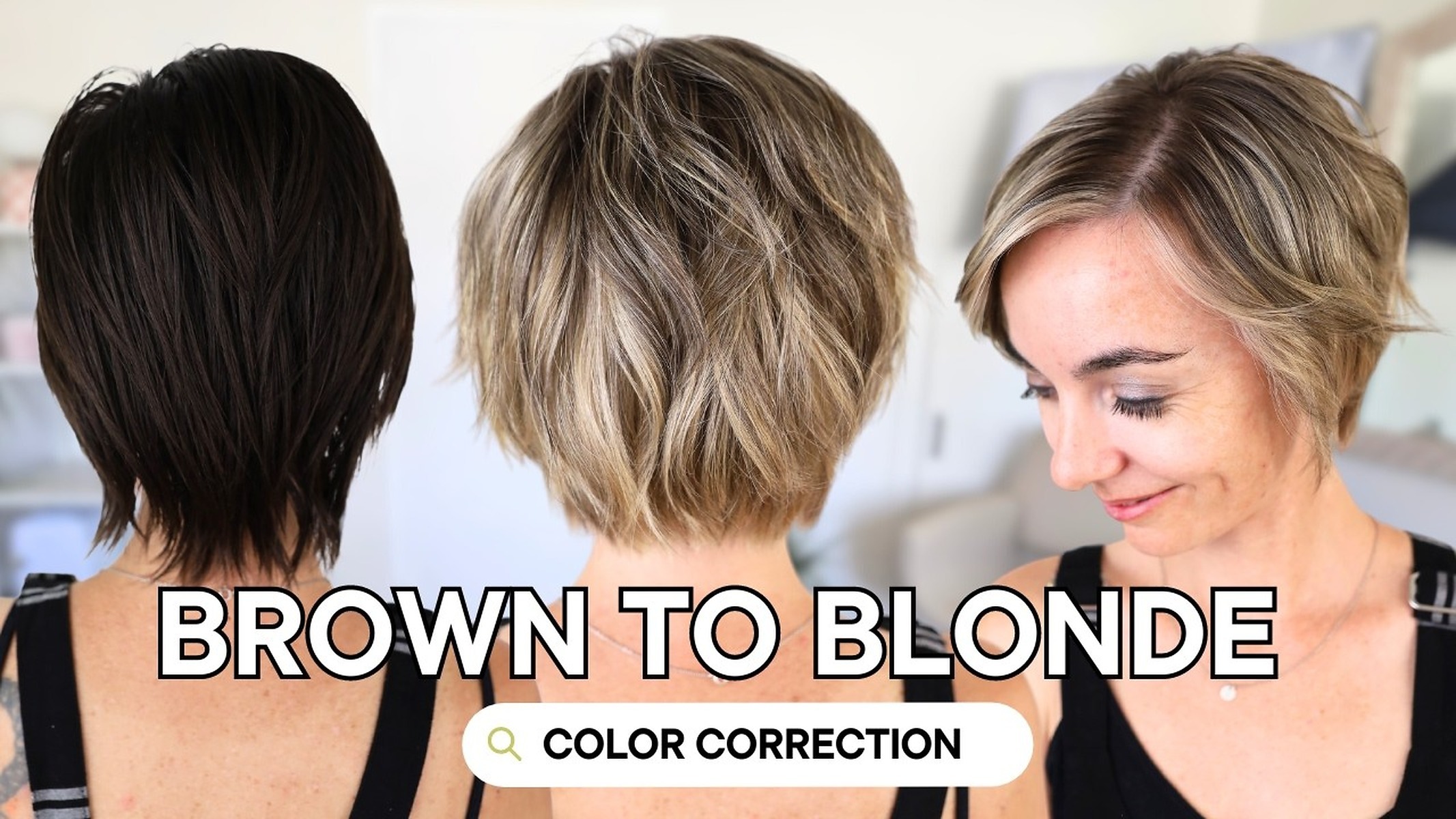 Photos - Dark Brown To Blonde In One Appointment Full Highlight Color Co