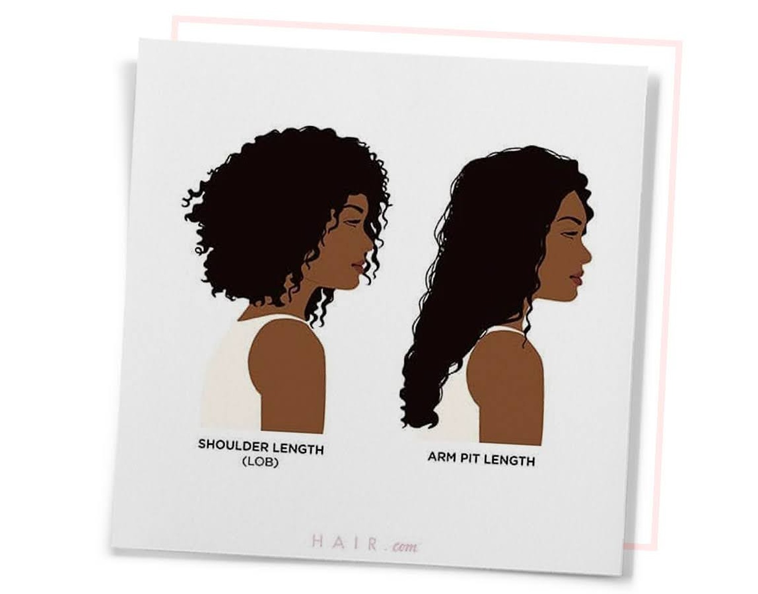 Photos - Hair Length Chart Every Single Cut Length You Need To Know Hair