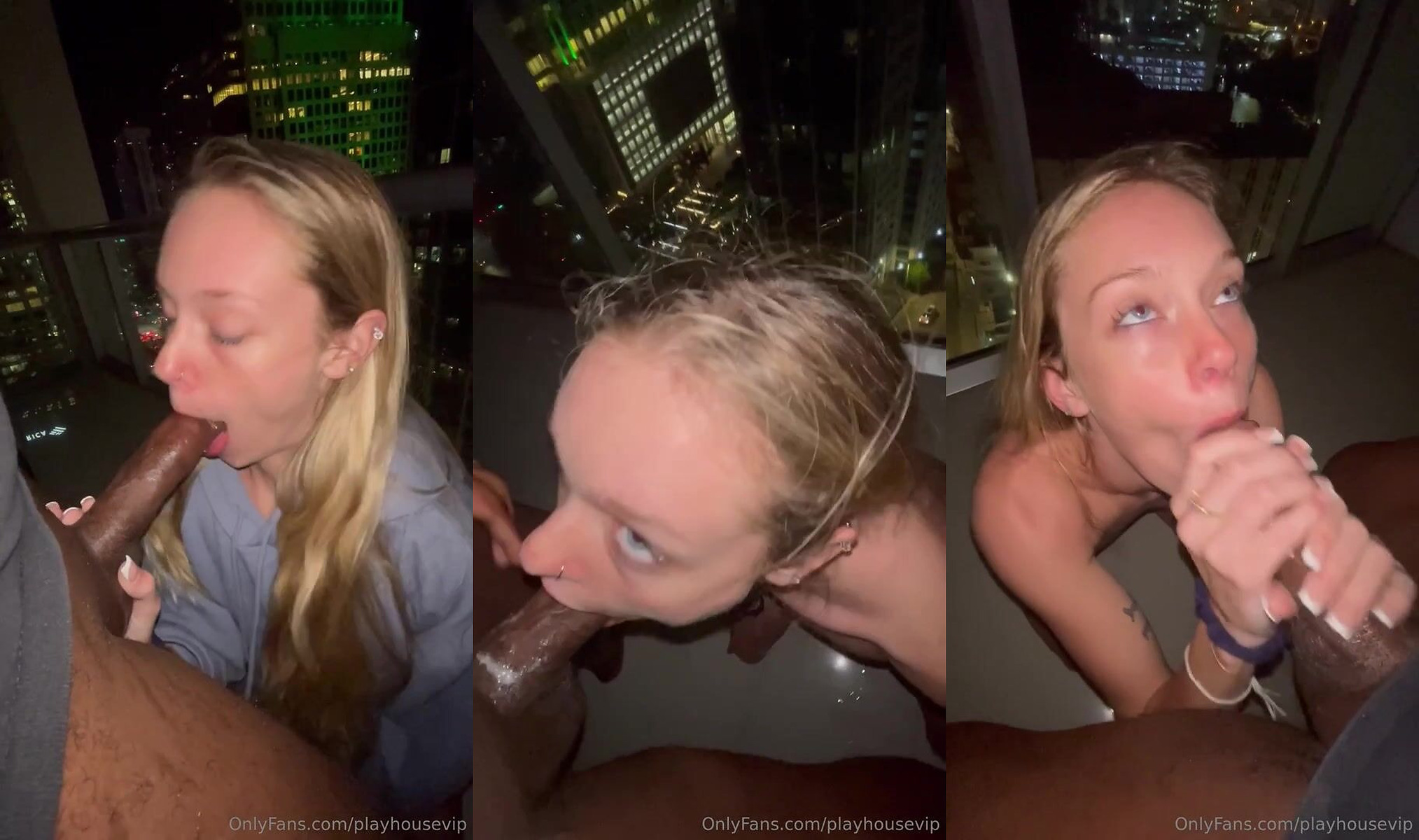 Zoe Neli Fuck - Bad Barbie Teases In Pov Balcony Fuck Video With Big Black Cock (1)