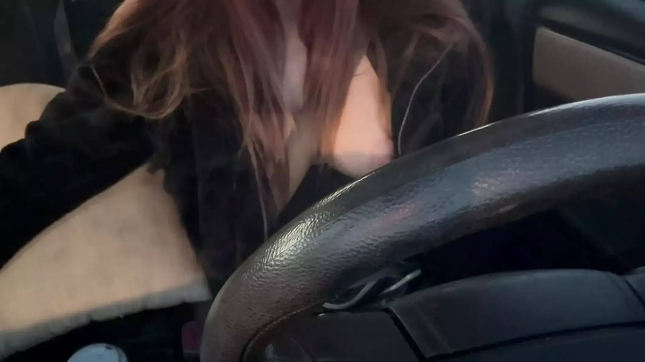 Slender Wearing Glasses Flashing Tits In Car - Italian Big Tits Long Hair Milf Artemisia Love Hot Solo Car Ride