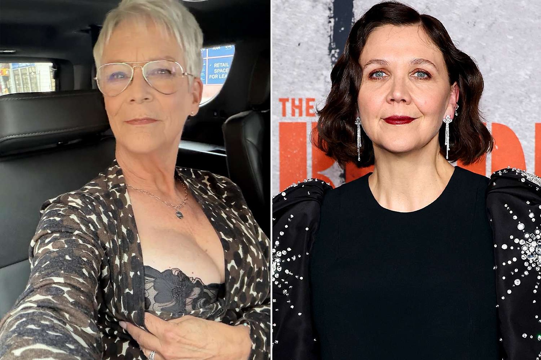 Photos - Maggie Gyllenhaal On Jamie Lee Curtis 'With Her Tits Out In Supp (1)