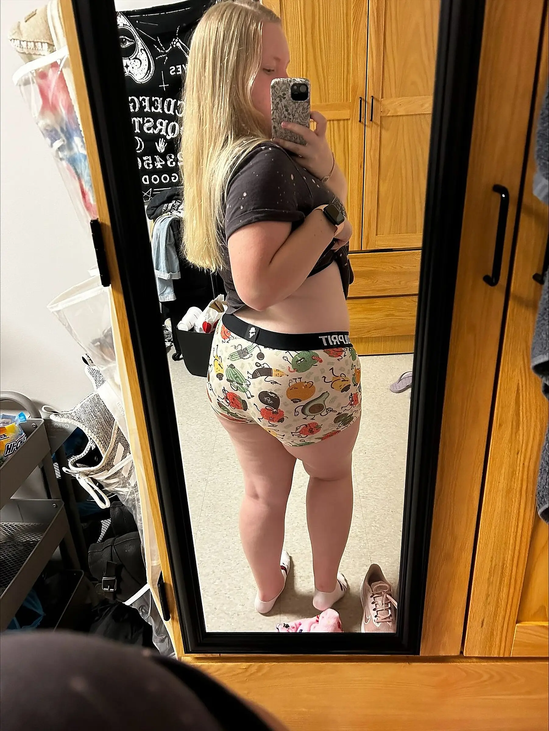 Selfies Booty Shorts - Car And Stealth Black Booty Shorts