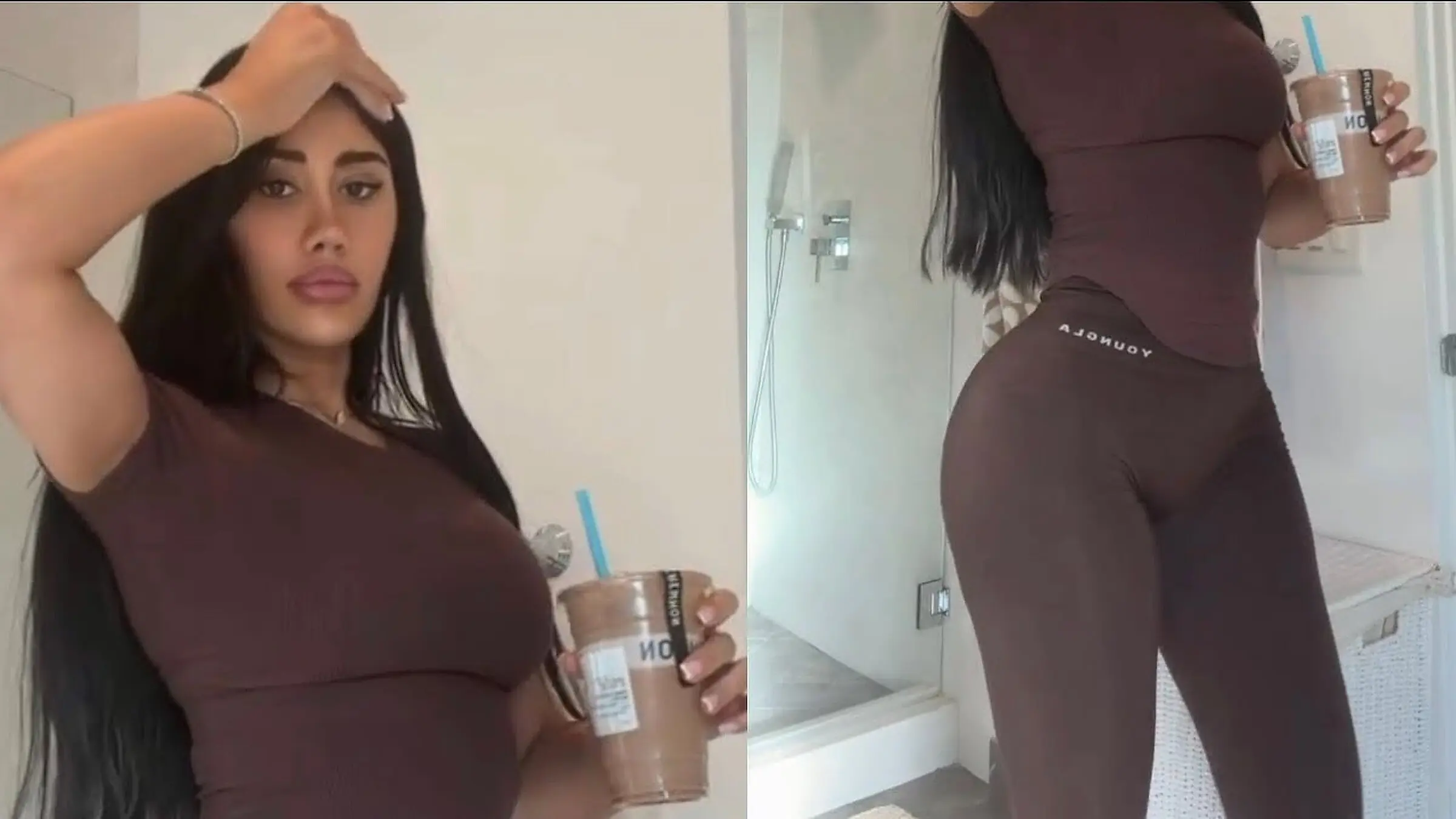 Selfies Booty Shorts - Car And Try On Haul To Go Spend 12 000 On Clothes Brown High Waisted L