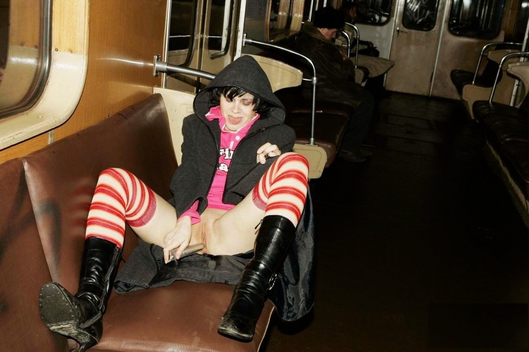 Flashing Pussy In Train - Jerk Off To A Girl In The Subway Telegraph
