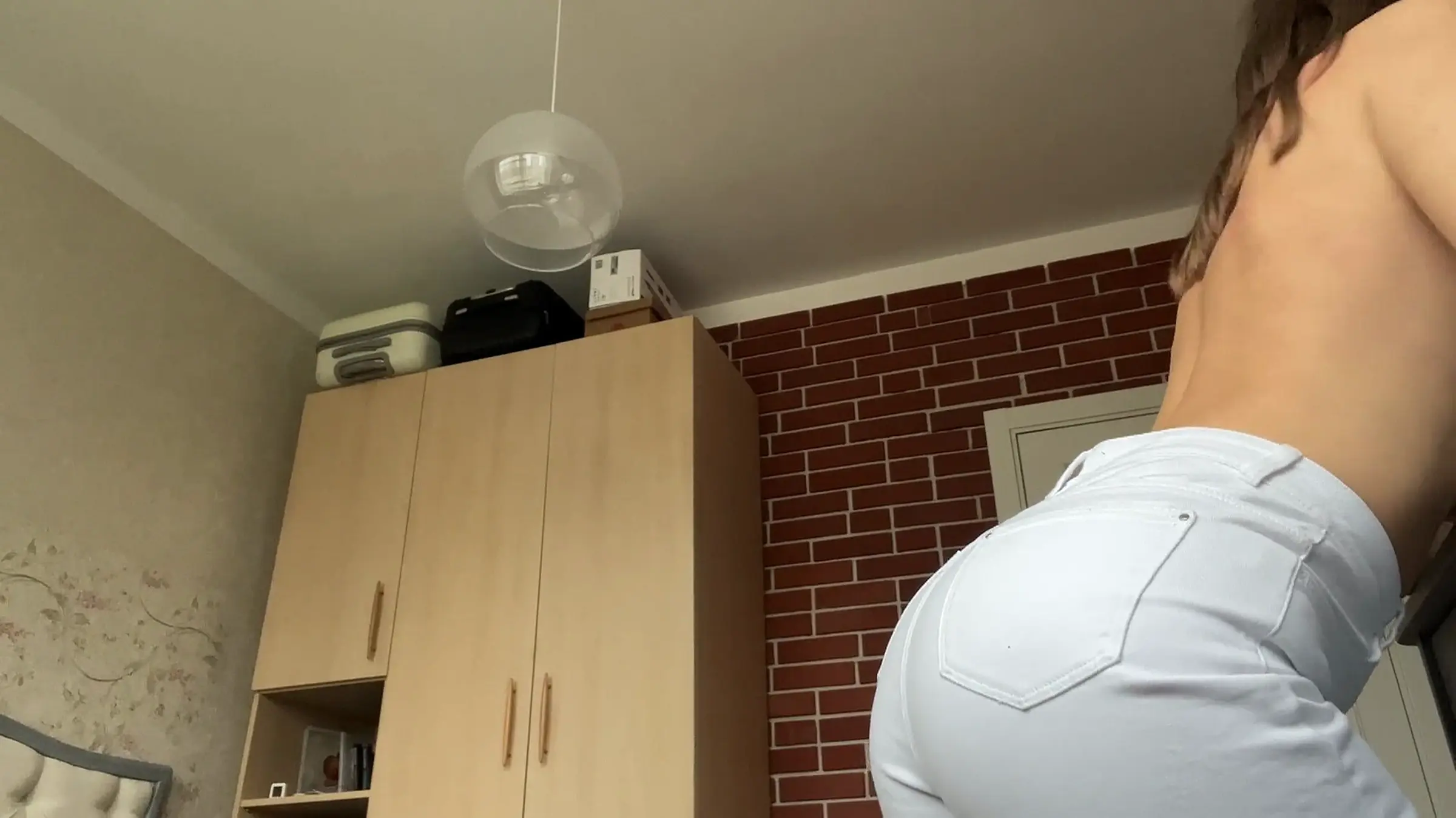 Boobs. Tits. Nipples. Trying On Sexy Tops On My Natural Plump Milk Breasts 4 - 041279