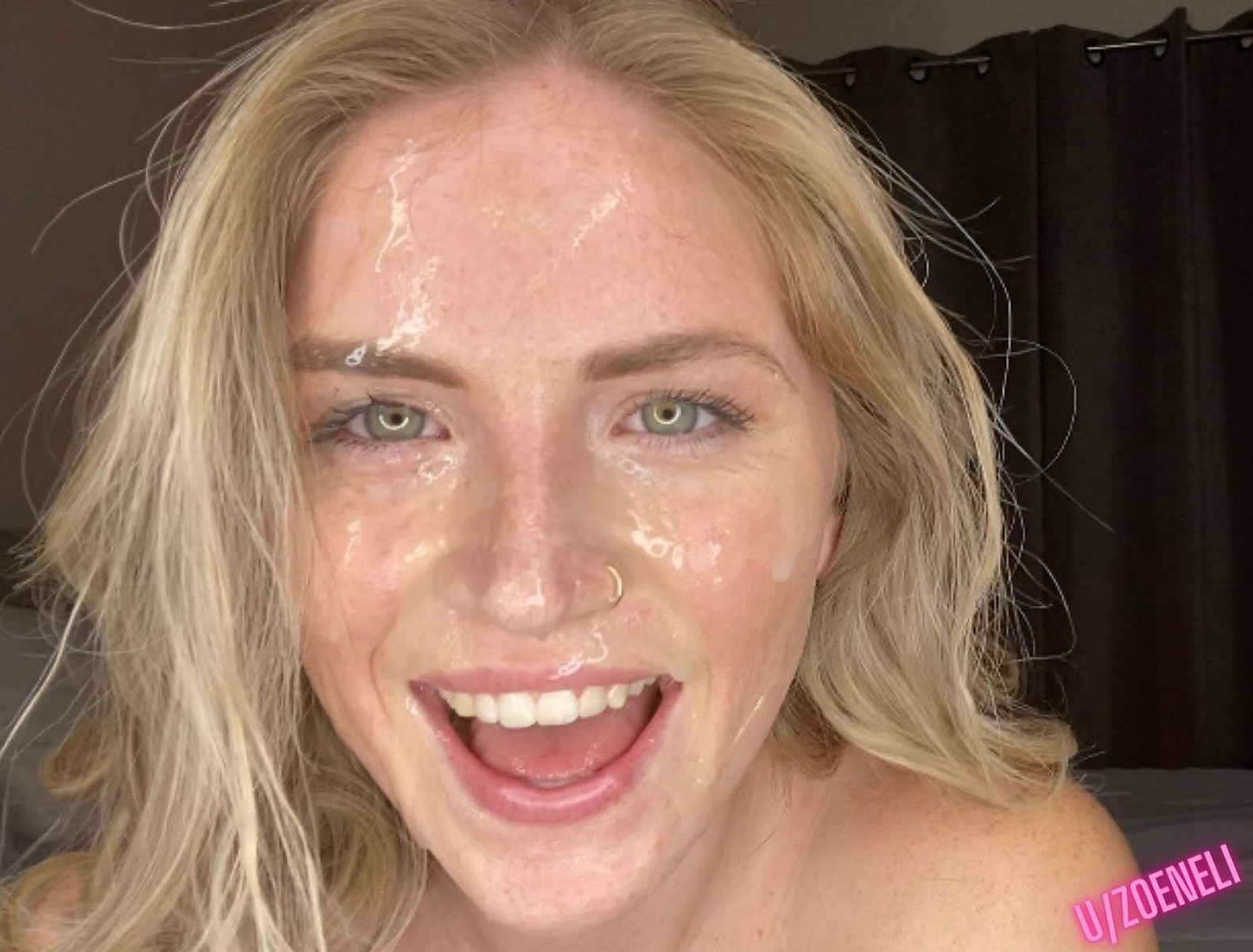 Zoe Neli Fuck - Zoeneli Facial Cum Facial Onlyfans Facial Porn Video (1)
