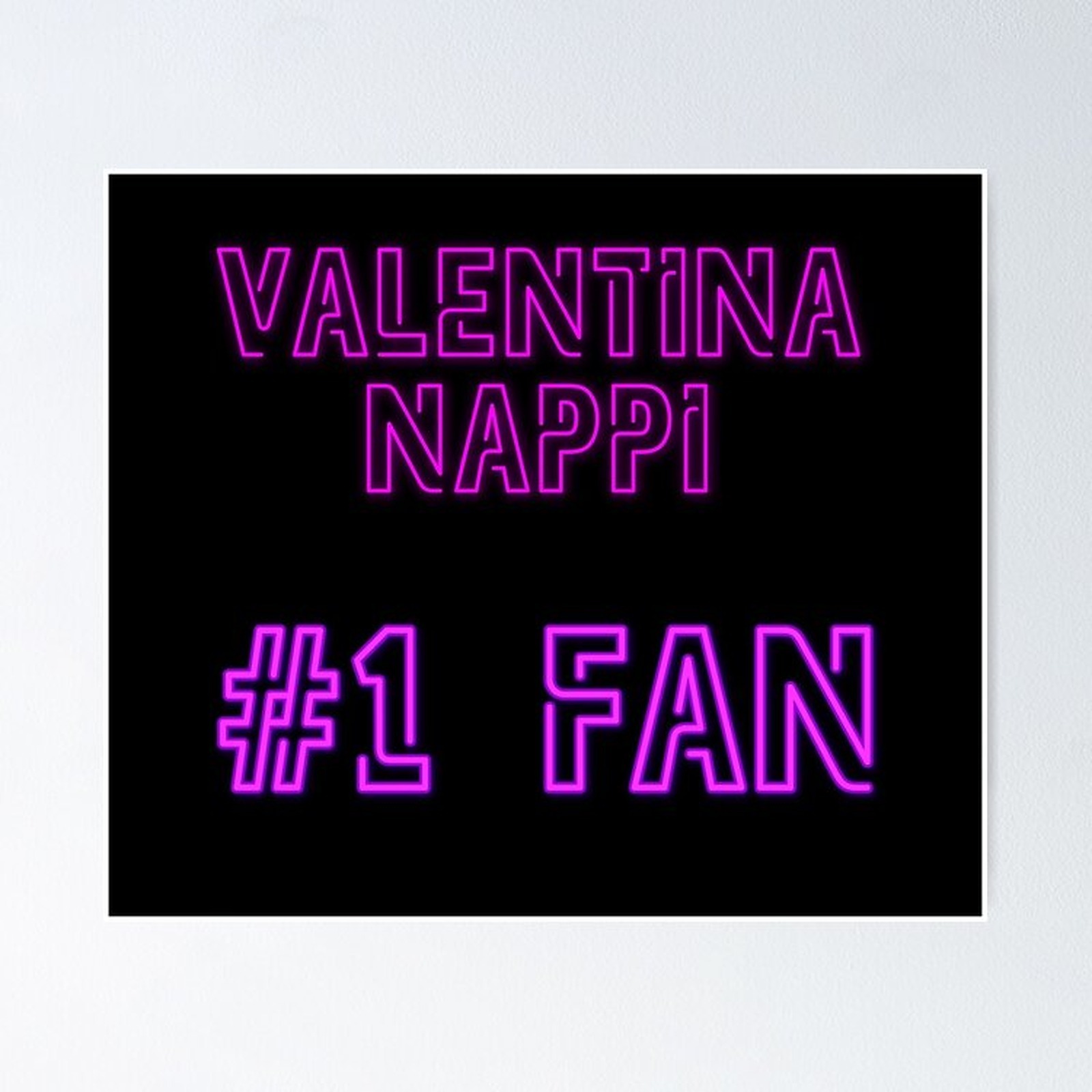 Valentina Nappi - Valentina Nappi #1 Fan Poster By 2Girls1Shirt Redbubble