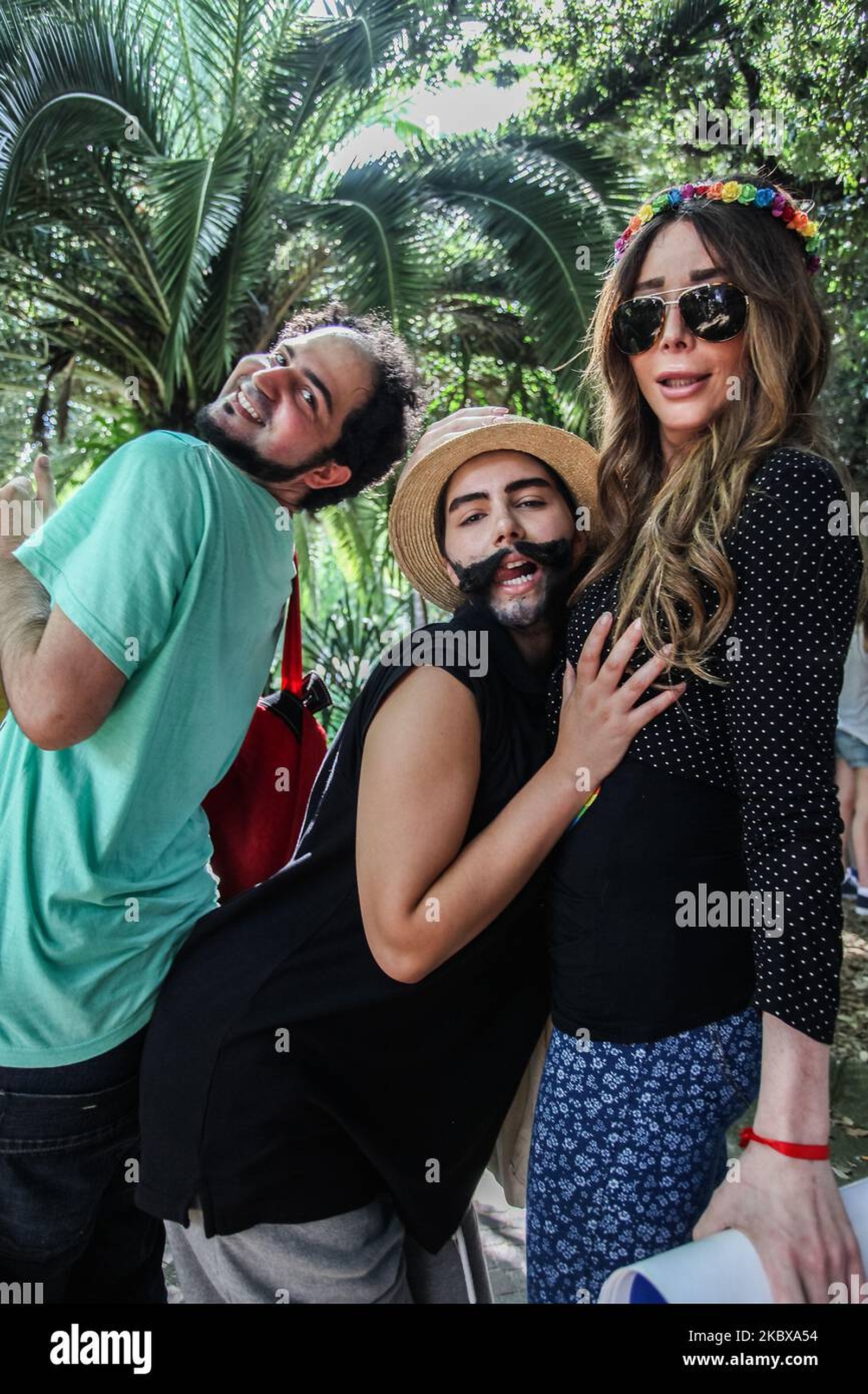 Valentina Nappi - Adult Film Actress Valentina Nappi (C) Attends The Gay Pride In