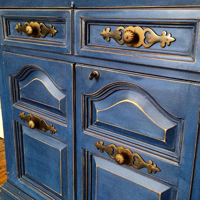 Fapality Amateur Perfect Body Pussy Natural Perky Tits - Details! Annie Sloan's Napoleonic Blue And Clear Wax. Little Dis 1772942044 1773008934