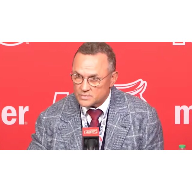 Photos - Red Wings Gm Steve Yzerman On Trading For Justin Faulk To Improv