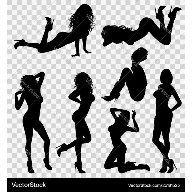 Ext Png Sexy Woman Silhouette In Bikini - Sexy Girl Silhouettes – Royalty Free Vector Vectorstock