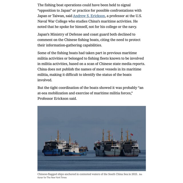 Photos - The China Maritime Militia Bookshelf Latest U.s. Gov't & Other (1)