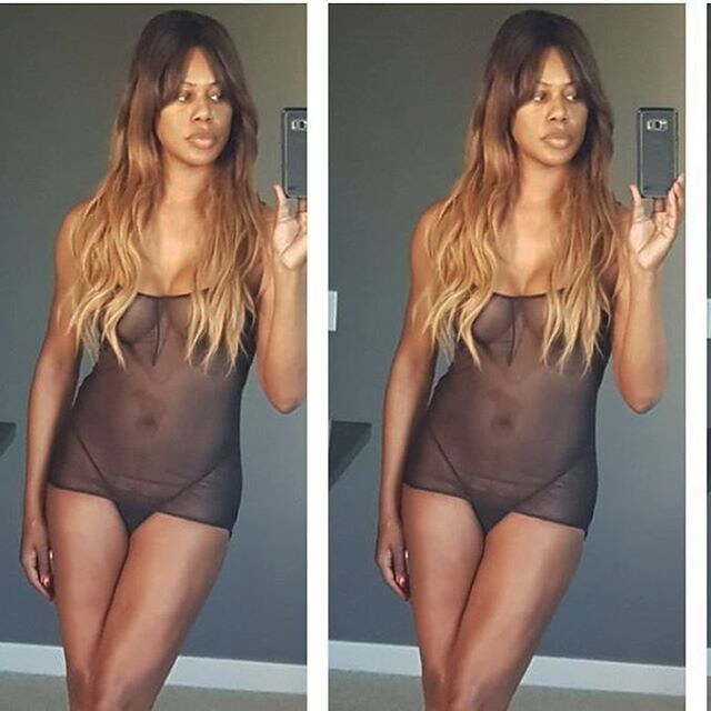 Selfies Lingerie - Exclusive To Ex-Boyfriend-Turned-Virgin Laverne Cox