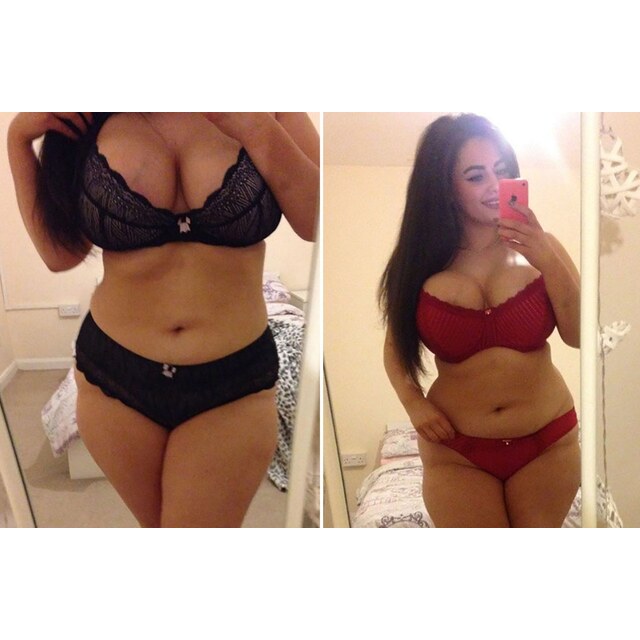 Selfies Lingerie - Killer Curves Policewoman Strips To Flaunt 32Jjs And Wow Her Boy