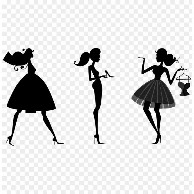 Photos - Free Download Hd Png Fashion Silhouette Transparent Background