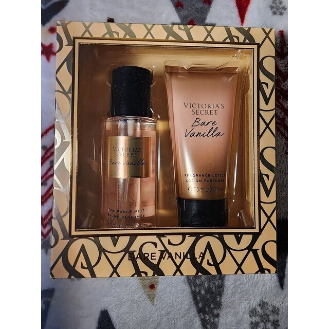 Photos - Victorias Secret Bare Vanilla 2 Piece Gift Set Fragrance Mist An