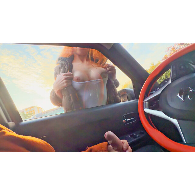 Photos - Public Dick Flash In Car Stranger Girl Caught Me Jerking Off I