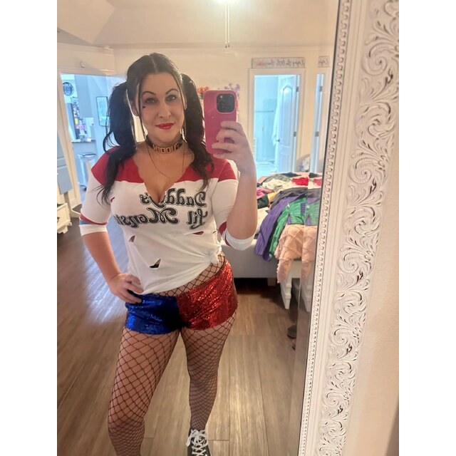 Selfies Booty Shorts - Car And Hde Women S Red And Blue Metallic Sequin Booty Nigeria Ubuy