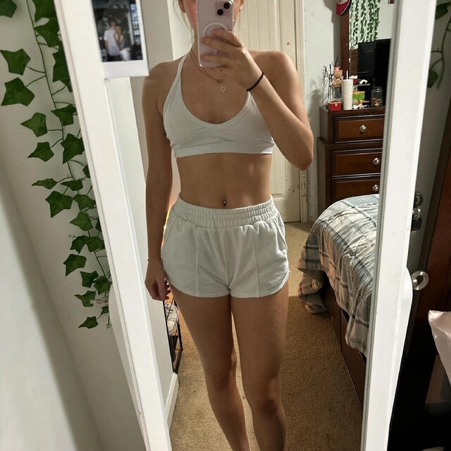 Selfies Booty Shorts - Car And Women S White Booty Shorts Size S Lightly Worn