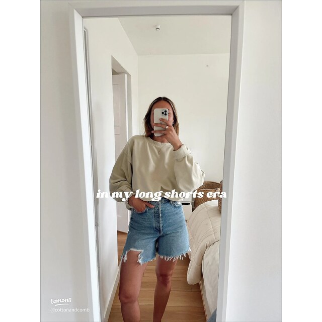 Selfies Booty Shorts - Car And The Best Agolde Stella Shorts For Summer 2023