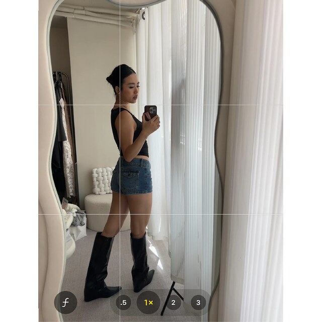 Selfies Booty Shorts - Car And Denim Booty Short Fashionistagirlo 2